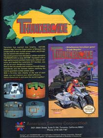 Thundercade - Advertisement Flyer - Front Image
