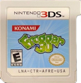 Frogger 3D - Cart - Front Image