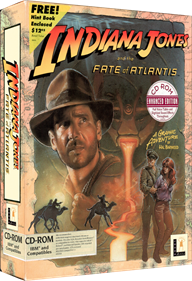 Indiana Jones and the Fate of Atlantis - Box - 3D Image