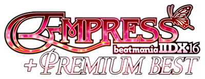 beatmania IIDX 16 EMPRESS + PREMIUM BEST - Clear Logo Image