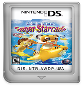 Shining Stars: Super Starcade - Fanart - Cart - Front