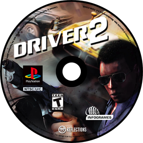 Driver 2: The Wheelman Is Back - Fanart - Disc Image