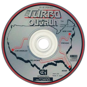 Turbo Out Run - Disc Image