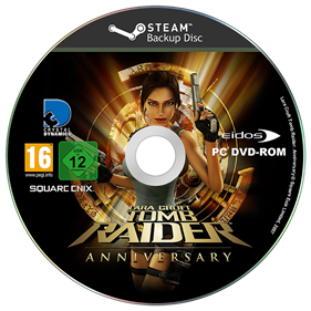 Lara Croft: Tomb Raider: Anniversary - Fanart - Disc