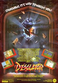 Desolator  - Advertisement Flyer - Back Image