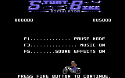 Stunt Bike Simulator - Screenshot - Game Title Image