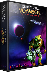 Star Trek: Voyager: The Arcade Game - Box - 3D Image