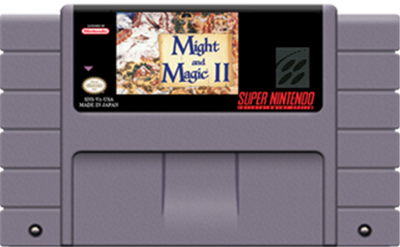 Might and Magic II - Fanart - Cart - Front Image
