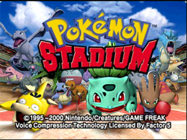 Pokémon Stadium - Screenshot - Game Title