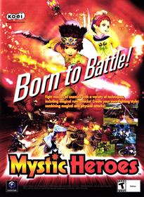 Mystic Heroes - Advertisement Flyer - Front Image
