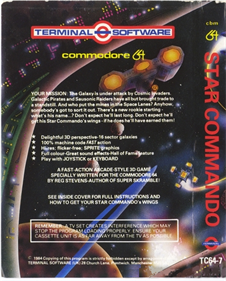 Star Commando - Box - Back Image