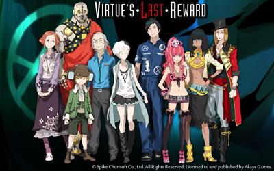Virtue's Last Reward - Fanart - Background Image