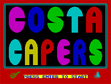 Costa Capers - Screenshot - Game Title Image