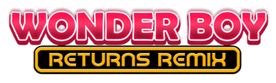 Wonder Boy Returns Remix - Clear Logo Image