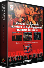 Fighting Bujutsu - Box - 3D Image