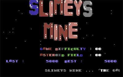 Slimey's Mine - Screenshot - Game Title Image
