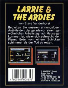 Larrie & The Ardies - Box - Back Image