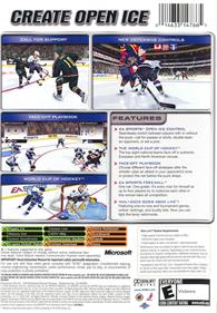 NHL 2005 - Box - Back Image