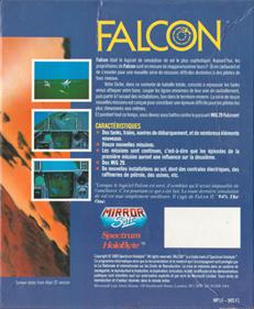 Falcon Mission Disk: Operation: Counterstrike - Box - Back Image