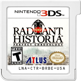 Radiant Historia: Perfect Chronology - Cart - Front Image
