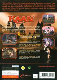 Kaan: Barbarian's Blade - Box - Back Image