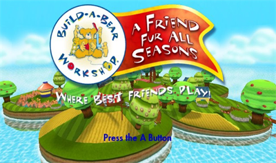 Build-A-Bear Workshop: A Friend Fur All Seasons - Screenshot - Game Title Image