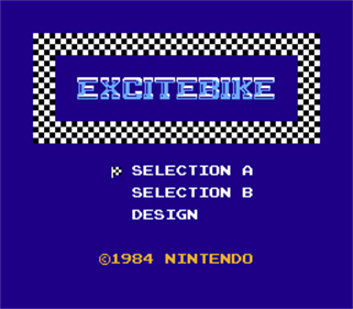 Excitebike - Screenshot - Game Title Image