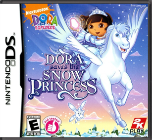 Dora the Explorer: Dora Saves the Snow Princess - Box - Front - Reconstructed Image