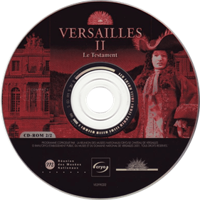 Versailles II: Testament of the King - Disc Image