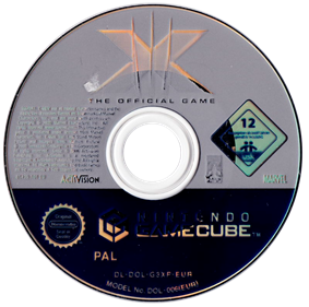 X-Men: The Official Game - Disc Image