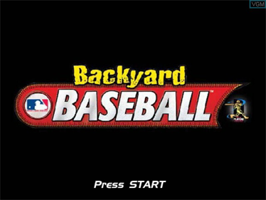 Backyard Baseball - Screenshot - Game Title Image