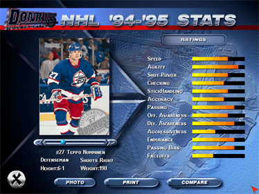 NHL 96 - Screenshot - Gameplay Image