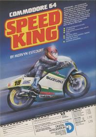 Speed King - Advertisement Flyer - Front Image