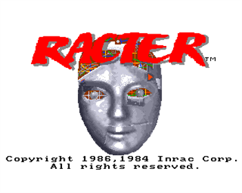 Racter - Screenshot - Game Title Image