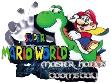 Super Mario World: 2012 Master Hand's Doomsday - Clear Logo Image