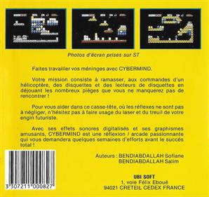 Cybermind - Box - Back Image