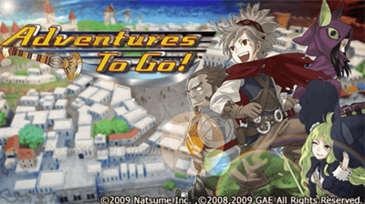 Adventures to Go! - Screenshot - Game Title Image