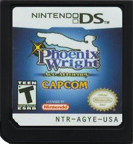 Phoenix Wright: Ace Attorney - Cart - Front Image
