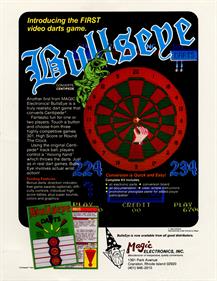 Bulls Eye Darts - Advertisement Flyer - Front Image