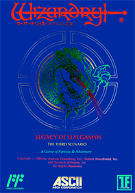 Wizardry III: Legacy of Llylgamyn - Box - Front Image
