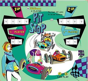 Pit Stop - Arcade - Marquee Image