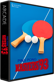 Ping Pong Masters '93 - Box - 3D Image