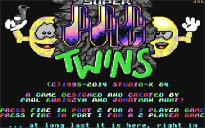 Super Pac Twins - Screenshot - Game Title Image