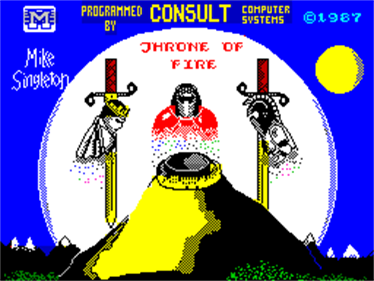 Throne of Fire - Screenshot - Game Title Image