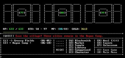 SanctuaryRPG: Black Edition - Screenshot - Gameplay Image