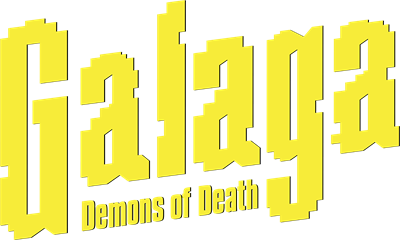 Galaga: Demons of Death - Clear Logo Image