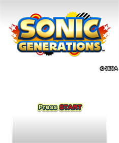 Sonic Generations - Screenshot - Game Title Image