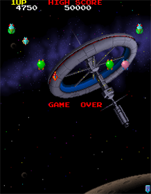 Galaga '88 - Screenshot - Game Over Image