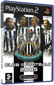Club Football 2005: Newcastle United - Box - 3D Image