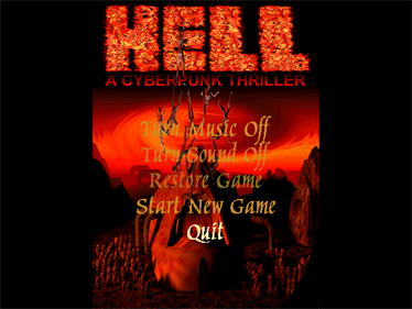 Hell: A Cyberpunk Thriller - Screenshot - Game Title Image